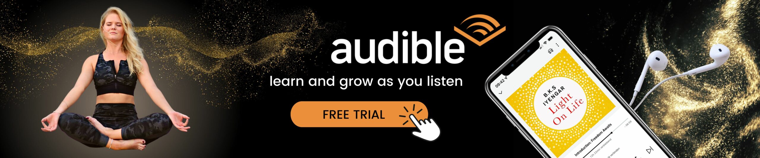 audible free trial banner